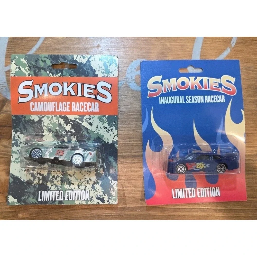 NEW Set Of 2 Limited Edition 2025‎ Tennessee Smokies Racecars